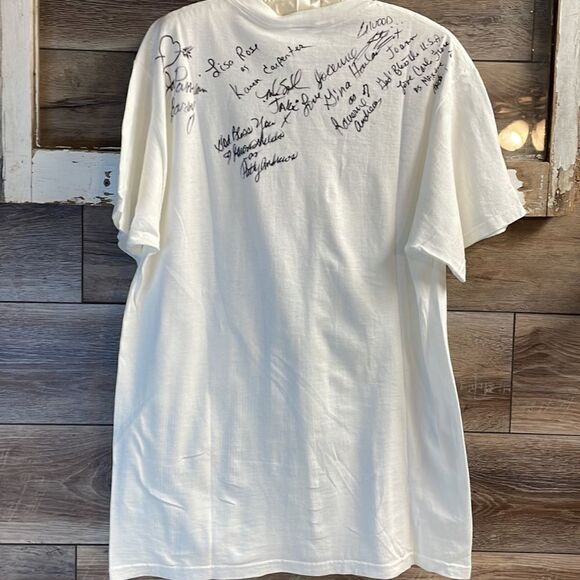 FRUIT OF THE LOOM John Stuart’s World Famous Legends In Concert Tshirt Size L - Picture 4 of 7